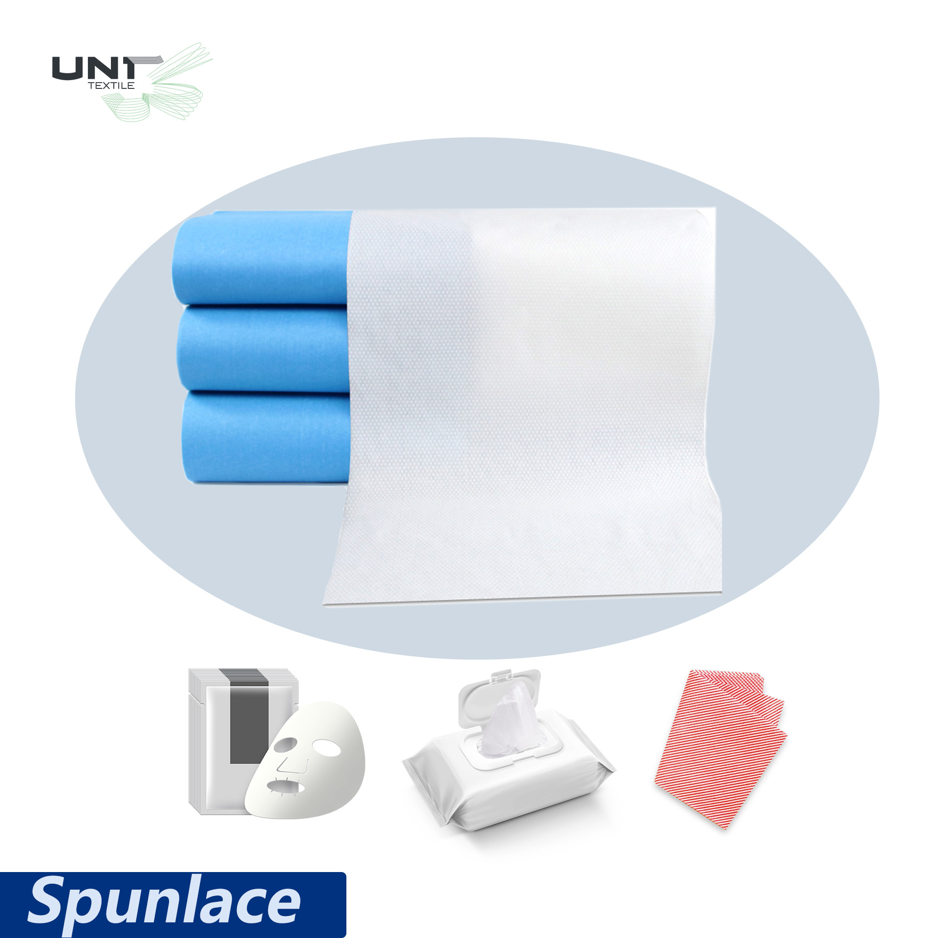 Eco Friendly Polypropylene PP Spunbond Non Woven Fabric For Surgical Gown