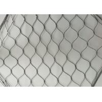 Buy cheap 30x30mm Black Oxide Wire Rope Stainless Steel Safety Netting Customized product
