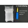Buy cheap air cushion pillow bags, inflatable air filled pillow bag, shockproof recycable air pillow glass bottle bag, bagplastics from wholesalers