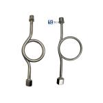 Buy cheap SS304 316 316L Round Ring 6000 PSI 1/2 NPT BSPT Swivel Pressure Gauge Snubber from wholesalers