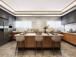 Buy cheap Luxurious Elegant Modern Stainless Steel Kitchen Cupboards Chinese Dark Wood from wholesalers