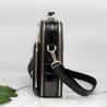 Buy cheap Genuine Crocodile Leather Men Small ZIP Handbag Authentic Alligator Belly Skin Male Cross Shoulder Bag Messenger Bag from wholesalers