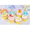 Buy cheap DIY Chocolate Cupcake Toppers , Edible Ice Cream Decorations Dry & Cool Storage from wholesalers