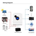48 Volt Low Frequency Hybrid Solar Inverter 48v 5kw 8kw 10kw Pure Sine Wave