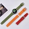Buy cheap Multiple Colors Soft Silicone Watch Strap 22mm Flexible With Stainless Buckles from wholesalers