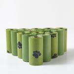 Environmentally Bone-Shape EPI Plastic Pet Waste Bags For Animal Poop Cleaning