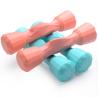 Buy cheap TPE Light Blue Fitness Neoprene Dumbbell 1.1kg Neoprene Coated Dumbbells from wholesalers