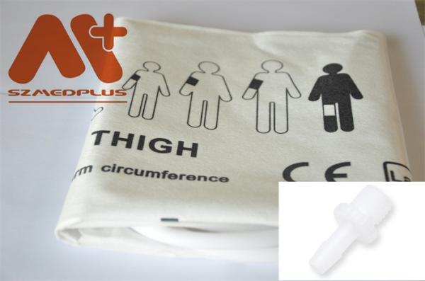Buy cheap Disposable NIBP Cuff - 2505 adult thigh dual tube 45 - 56 cm from wholesalers