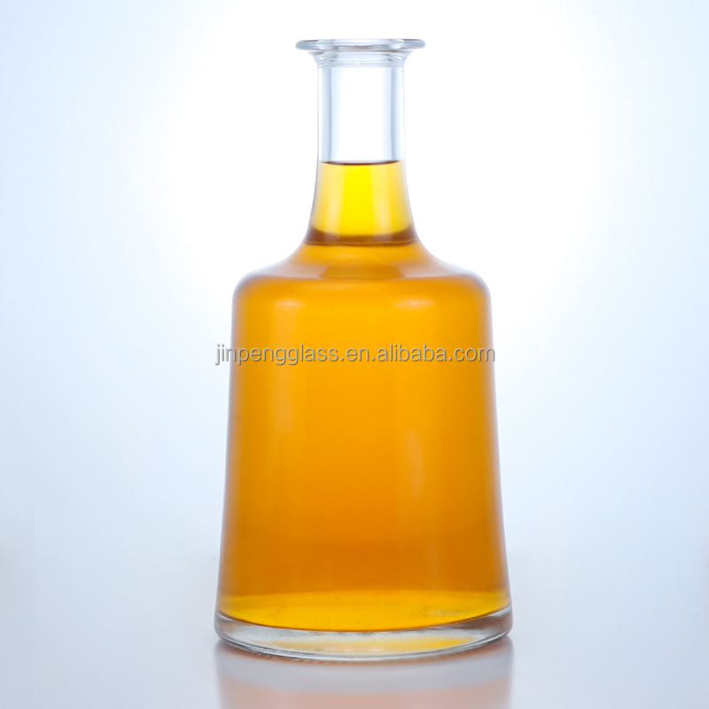 Acceptable Customer's Logo Luxury Glass Bottle for Vodka Whiskey Tequila Gin Brandy