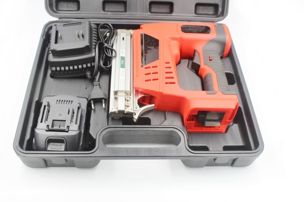 20 Gauge Electric-Corded Nail Gun Staple Gun Furniture Construction Power Tacker Gun Tool Nailer 1022j