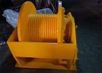 140KN Multipurpose Heavy Duty Hydraulic Winch Steel Customized Colors