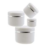 Refillable Bottle Travel Face Cream Lotion Cosmetic Container Plastic Empty Jar