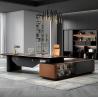 Buy cheap Factory Custom Wholesale Luxury Design Ceo Boss Executive Office Desk Modern Boss Desk Manager Office Table Ceo Desk Luxury from wholesalers