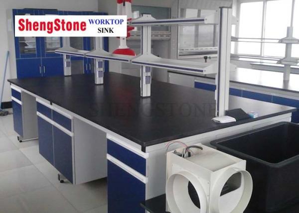 College Physics Lab Epoxy Resin Countertops High Hardness Strong Alkali