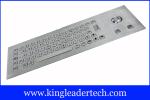 Vandal Proof Stainless Steel Industrial Computer Keyboard With 64 Keys