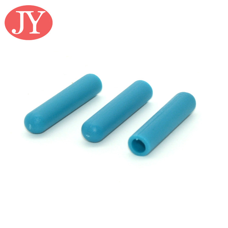 BBP FREE Jiayanag aglet plastic tipping blue color TPU ABS print colorful plastic tipping end cap plastic end cap