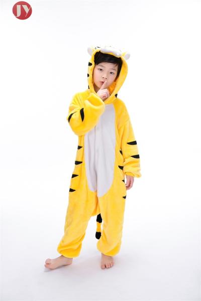 Buy cheap Regular Sleeve Cartoon Flannel Breathable Kids Winter animal Pajamas onesie from wholesalers