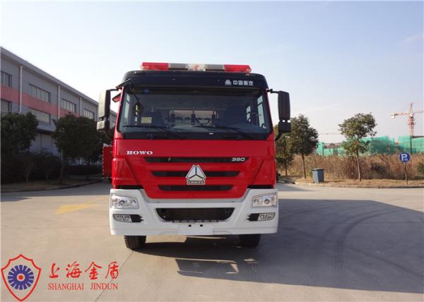 Buy cheap Four Door Structure Fire Fighting Truck 6x4 Drive ISO9001/CCC Foam Fire Truck from wholesalers