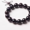 Buy cheap High Quality Handmade 16 - 18mm Pure Natural Luxury 100% Agarwood Oud Wood Bead Bracelets No Resin Authentic from wholesalers