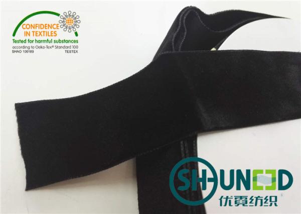 Buy cheap Elegant 100% Nylon Velvet Ribbon Tape With 38MM Signle Side , Velvet Tape from wholesalers