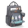 Buy cheap 17L Polyester Cotton Foldable Diaper Bag Backpack 40*30*13CM from wholesalers