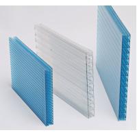 Buy cheap 5800mm Polycarbonate Hollow Sheet Double Wall UV Coating Greenhouse PC Roofing product