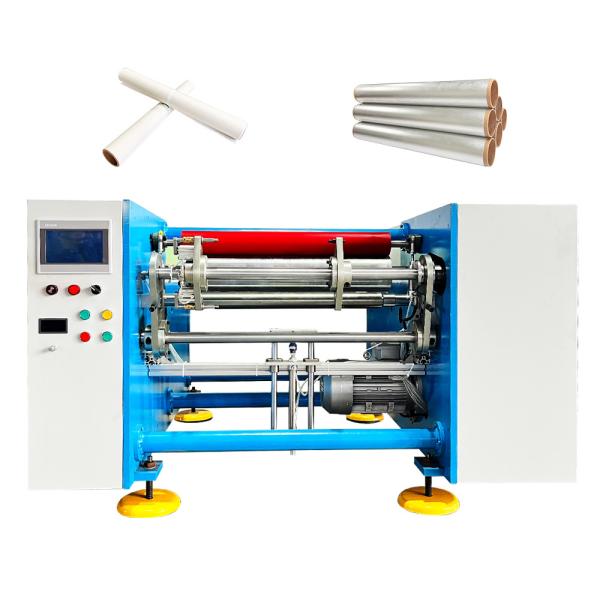 Buy cheap Food Packaging Semi Automatic Double Station Cling Film Baking Paper Aluminum Foil Roll Rewinding Machine from wholesalers