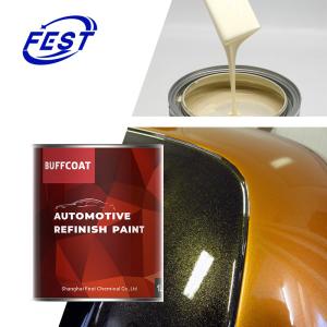 Wholesale Wholesale 1K Pearl Car Paint Golden Yewllow Pearl Paint Car Refinish Paint from china suppliers