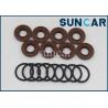 Buy cheap 702-16-01070 7021601070 Pilot Valve Seal Kit Fits PC100, PC120, PC130 Komatsu Excavator from wholesalers