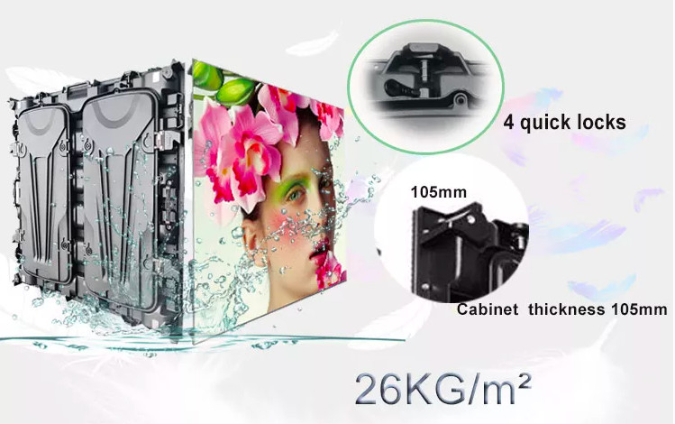 Flexible Ads Outdoor Led Display Screen For Building P10 P6.67