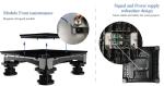 Curved Locks Indoor Rental LED Display Screen With 1920-3840HZ Refresh Rate