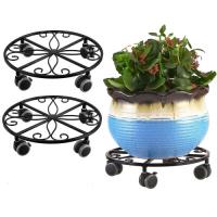 Buy cheap Indoor and Outdoor Plant Dolly Rolling Stand for 10.2 and 12 Inch Pots Perfect for Office product