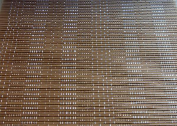 Buy cheap Printed Outdoor Roll Up Bamboo Blinds , Eco Friendly PVC Bamboo Window Shades from wholesalers