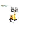 Buy cheap 4 Stroke 4x500W 3000rpm Lighting Tower Generator , Portable Light Generator from wholesalers