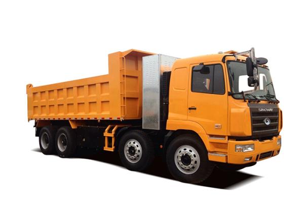 Buy cheap Heavy Duty Construction Dump Truck , 8x4 Dump Tipper Truck CNG Tank 351~450 hp from wholesalers