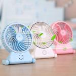 3.5 W Mini Portable USB Fan 130*170*120mm Easy Operate 1200mA Batteries