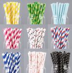 Individual Packing Drinking Straws Disposable Colorful Custom Food Grade
