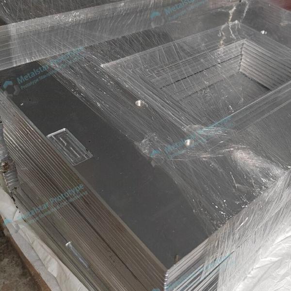 Buy cheap Aluminum 5052-H32 sheet metal laser cutting services used for appliances from wholesalers