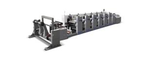 China 150m/Min Flexographic Printing Machine 6 Color 1350mm on sale