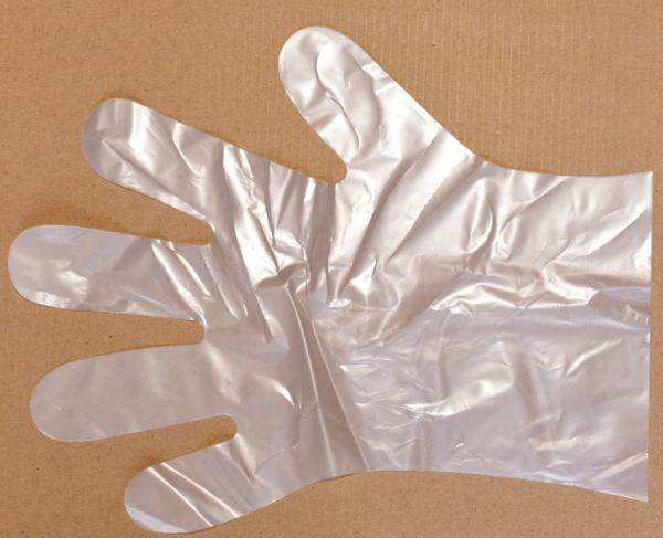 Buy cheap Popular HDPE Clear Color Plastic Polythene Disposable Glove from wholesalers
