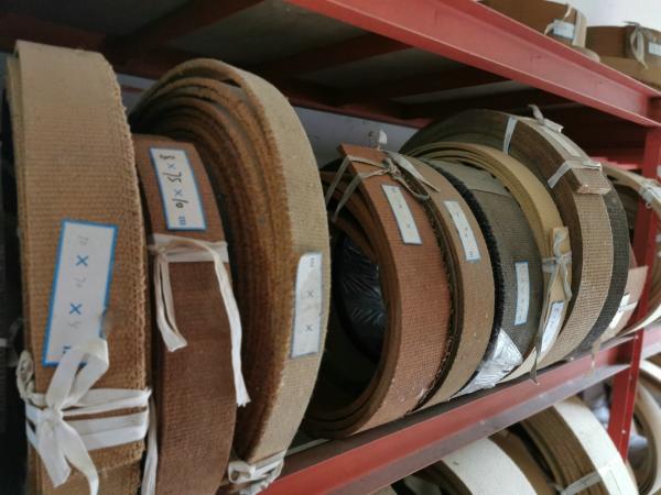 Buy cheap Pollution Free Windlass Capstan Non Asbestos Woven Brake Lining Roll from wholesalers
