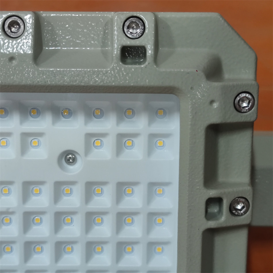 ATEX rated ExProof Street LED Lights WF2 IP66 CREE beads For Zone 1 Oilfield/Marine 180lm/w 295≤V
