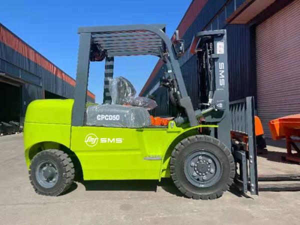 Buy cheap CPCD50 Diesel Engine Forklift 3tons 4tons 5tons K25 Forklift from wholesalers