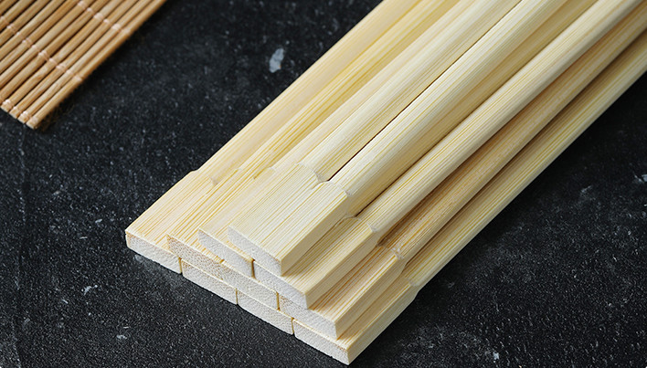 Custom Chinese Bamboo Chopsticks 22.5cm 9" Long Personalized Chopsticks Bamboo Chopsticks