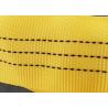 Buy cheap 3t Choke Lifting Cylindrical Objects Polyester Endless Round Sling Yellow Color from wholesalers