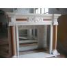 Buy cheap marble fireplace mantel for home decoration from wholesalers