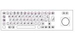 Stainless Steel Industrial Keyboard Mouse With Braille / Threaded Bolts