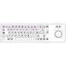 Buy cheap Stainless Steel Industrial Keyboard Mouse With Braille / Threaded Bolts from wholesalers