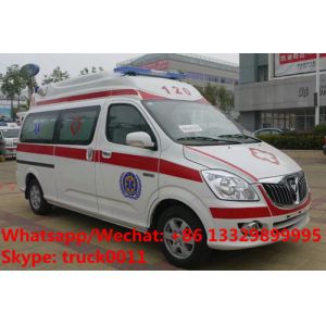 Buy cheap High quality and lower price new FOTON MP E series transiting ambulance vehicle for sale, FOTON gasoline ambulance from wholesalers
