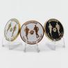 Buy cheap Wholesales Stainless Steel Copper Blank Aluminum Challenge gold Coins Brass Zinc Alloy Blanks For Fiber Laser Engraving from wholesalers